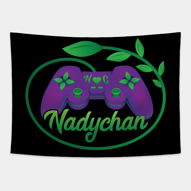 Nadychan Logo Tapestry by nadychan