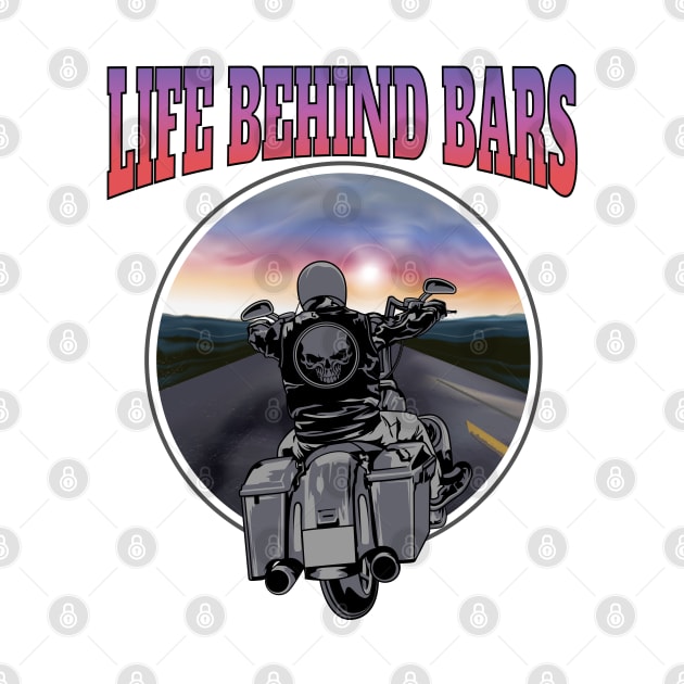Life behind bars, Live to ride, born to ride, badass biker by Lekrock Shop