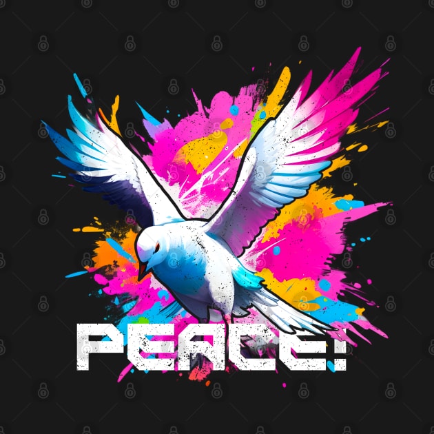 Dove of Peace - no war by design-lab-berlin