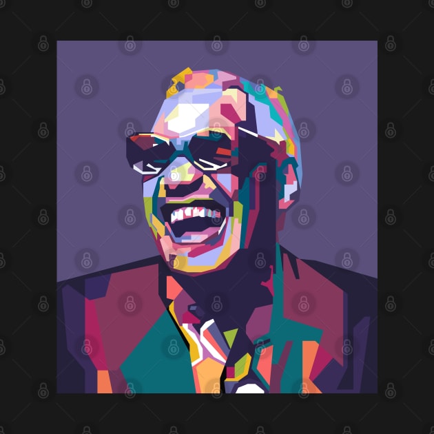 Abstract Ray Charles in WPAP by smd90