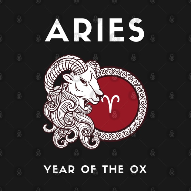 ARIES / Year of the OX by KadyMageInk