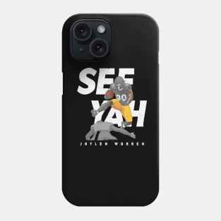 Jaylen Warren Pittsburgh Hurdle Phone Case