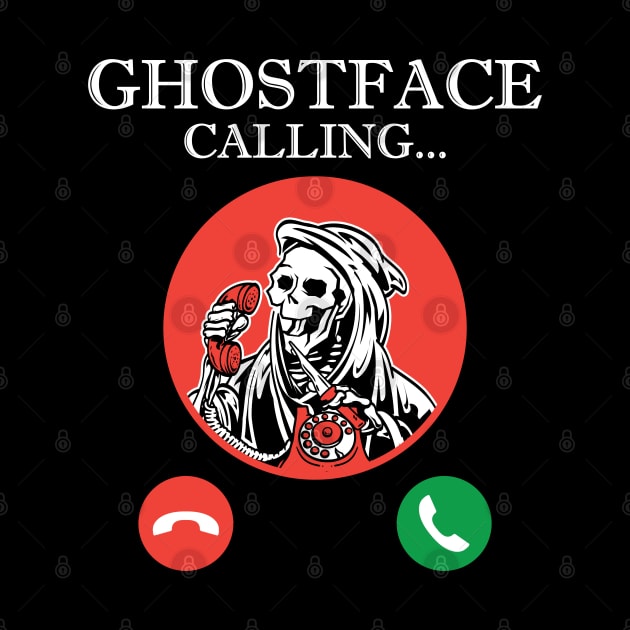 Ghost face calling by MZeeDesigns