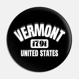 VERMONT Pin