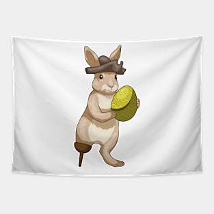 Bunny Easter Easter egg Pirate Tapestry