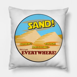 SAND! Pillow