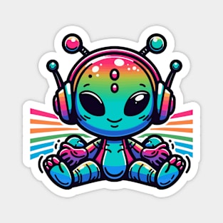 Dreamy Alien Dash Magnet