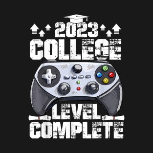 College Level Complete Video Game Gamer Men Graduation T-Shirt