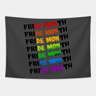 Pride Month Demon Tapestry