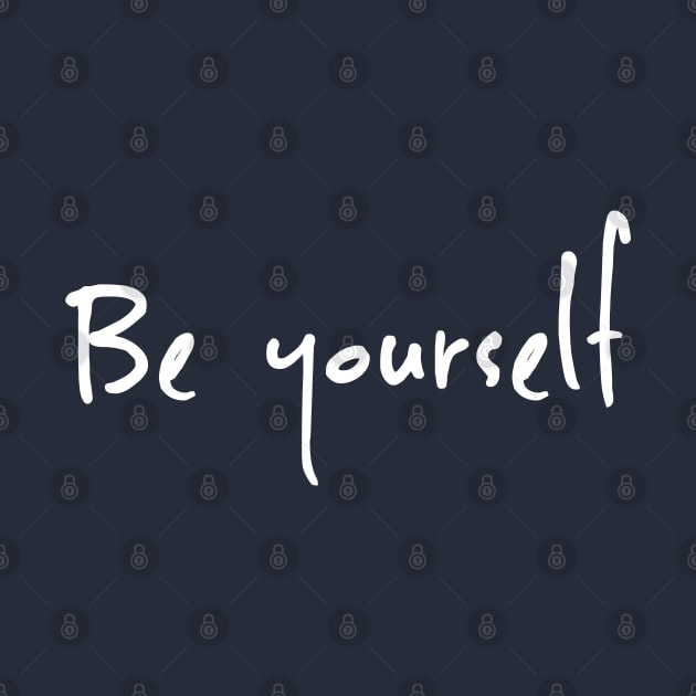 Be yourself by pepques