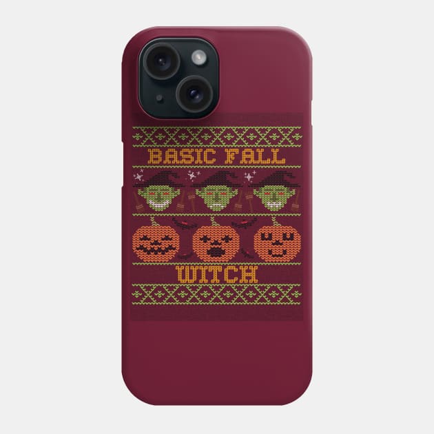 Basic Fall Witch Phone Case by Live Together