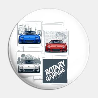 Rotary garage RX7 FD Pin