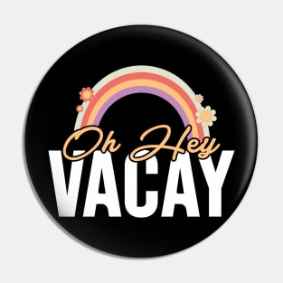 Retro Summer Beach Vacation Motivational Sayings Pin