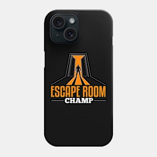 Cool escape room saying design Phone Case