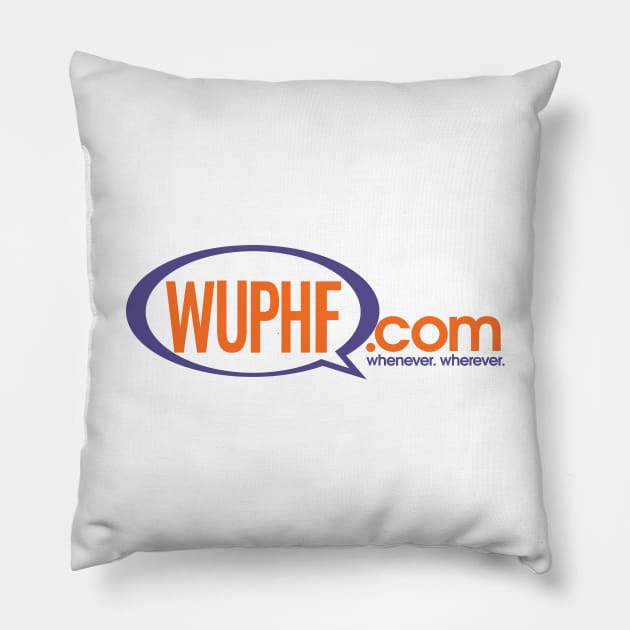 WUMPHF . COM Whenever. Wherever. Pillow by tvshirts