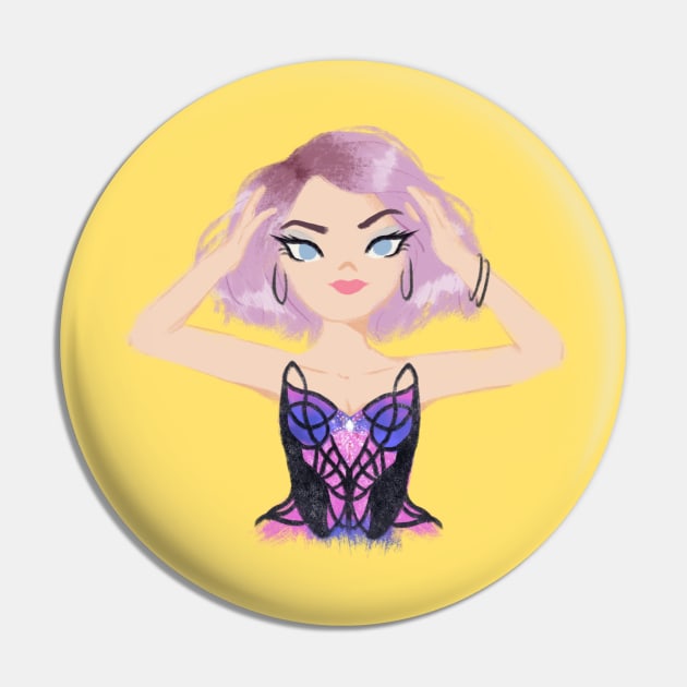 Courtney Act Pin by renaesense