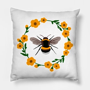 Bee Minimalist Collection Pillow