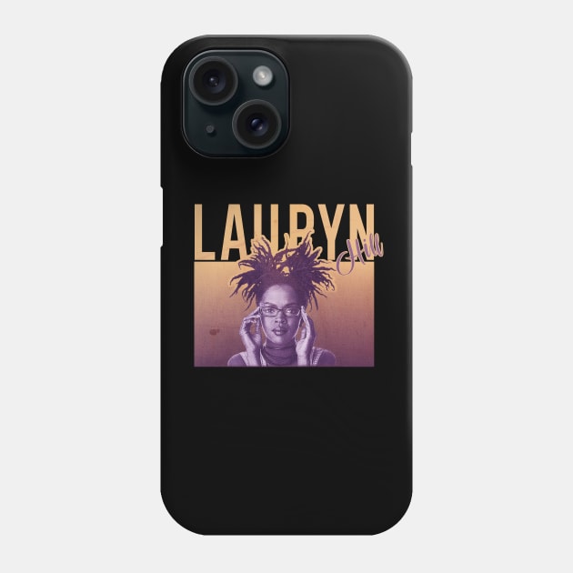 Vintage Bootleg Lauryn Hill - Halftone Phone Case by Skate Merch