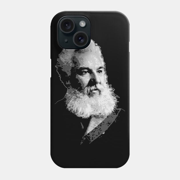 Alexander Graham Bell Phone Case by Nerd_art