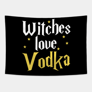 Witches Love Vodka - Witch Tapestry