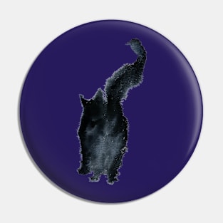 Rorschach Cat Pin