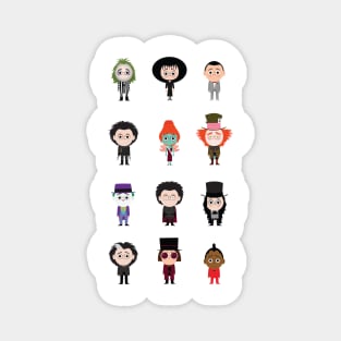 Tim Burton Friends Magnet