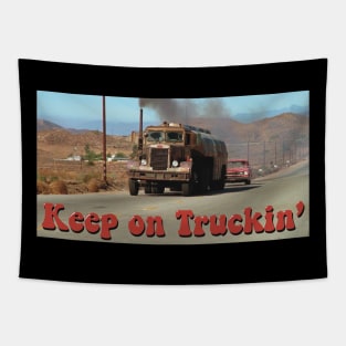 Keep on Truckin Duel Tapestry