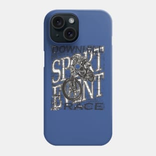 Sport Event Downhill Race Abstract Phone Case