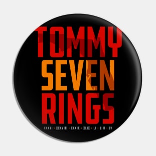 Tommy Seven Rings Pin