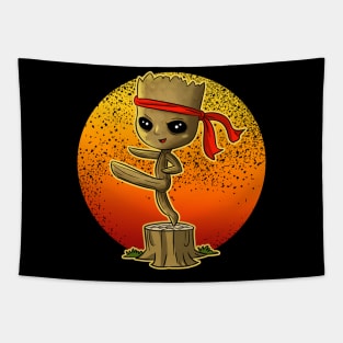 Karate Groot Tapestry