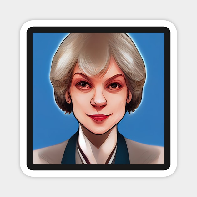 Theresa May | Comics Style Magnet by ComicsFactory