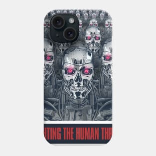 Fighting the human threat Phone Case