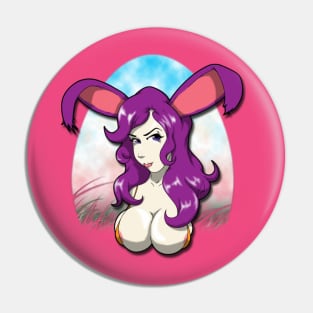 Busty Bunny Pin