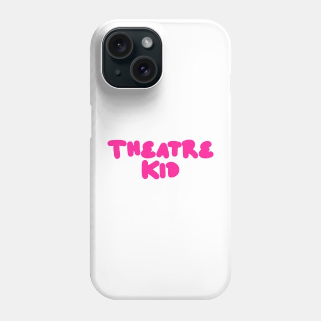 Theatre kid hot pink Phone Case by taylor-lang