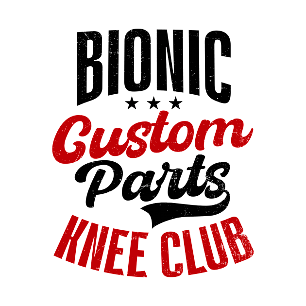 Knee Surgery Shirt | Custom Parts by Gawkclothing