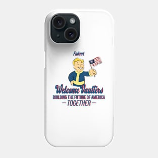 FALLOUT: WELCOME VAULTERS WHITE VERSION Phone Case