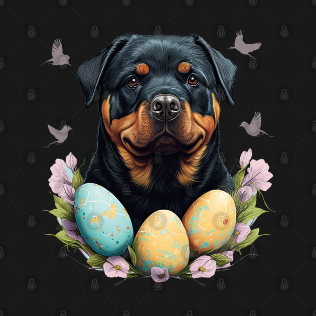 Rottweiler happy easter day by JayD World