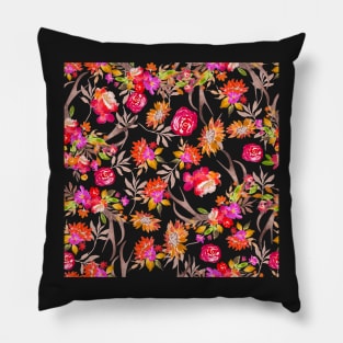 watercolour floral Pillow