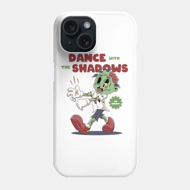 Funny Zombie Halloween Phone Case by milatees