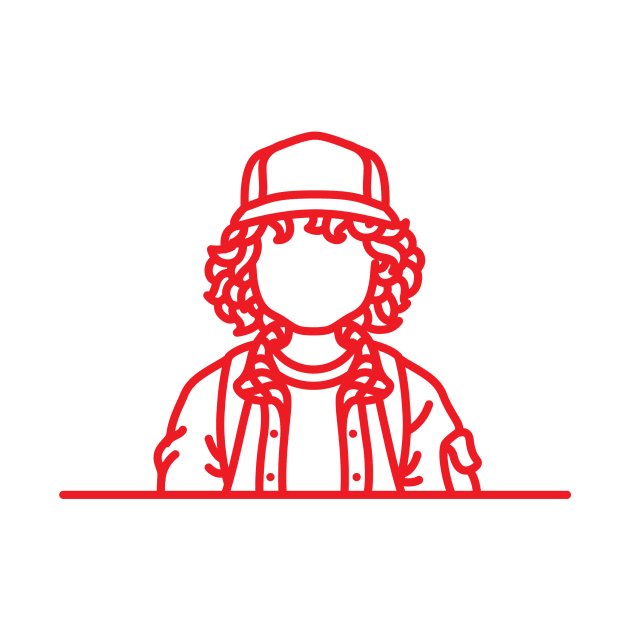 Stranger Things: Dustin Henderson by sofiaayuso