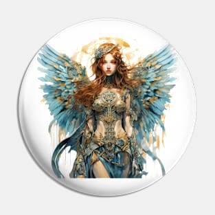 Steampunk Angel #13 Pin