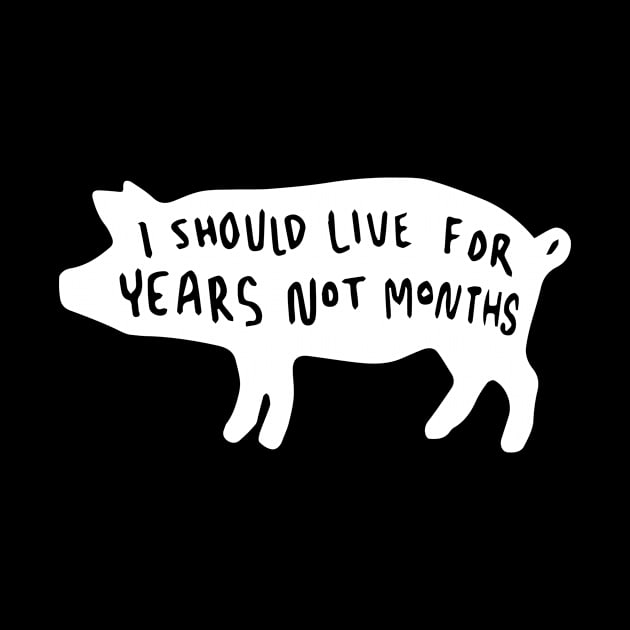 I should live for years not months by Thevegansociety