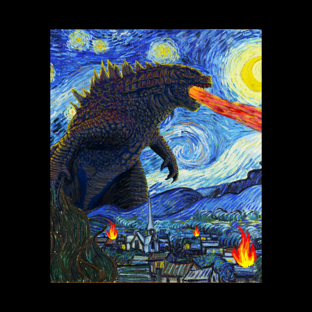 Starry Monster - Kaiju - Phone Case