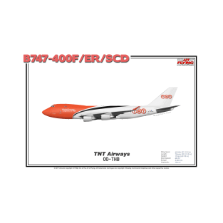 Boeing B747-400F/ER/SCD - TNT Airways (Art Print) T-Shirt