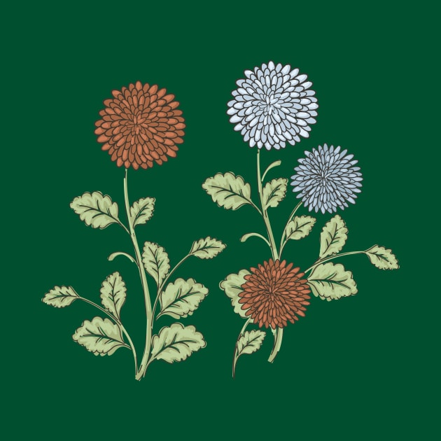 Chrysanthemums by SWON Design