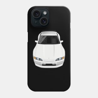 Skyline GTR V Spec R32 Body Kit - White Phone Case