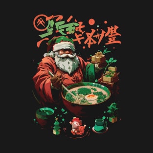 Ramen Santa Clause - Christmas In Japan! Hohoho T-Shirt