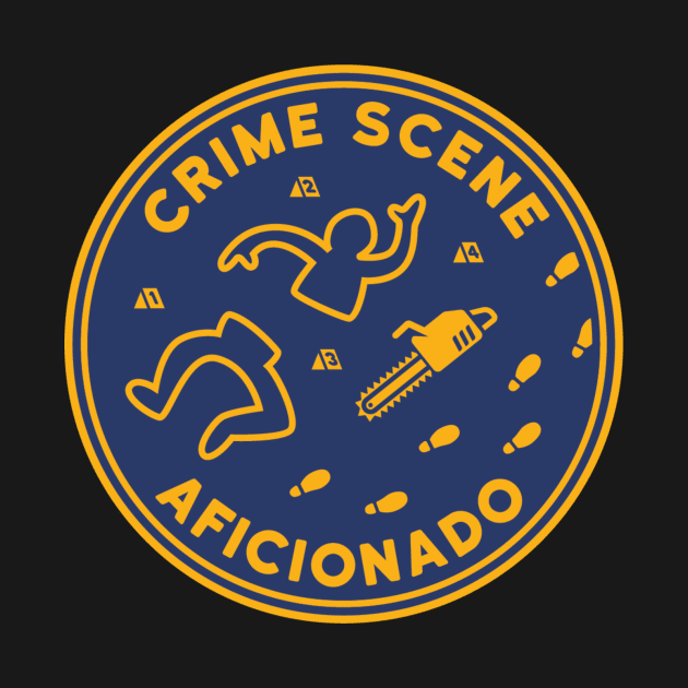 Crime Scene Aficionado by B McCormick ART