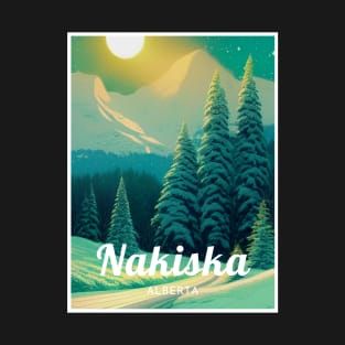 Nakiska Alberta Canada ski T-Shirt