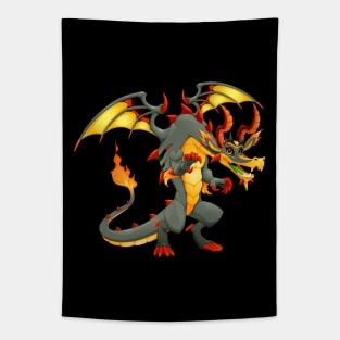 Fire Dragon Tapestry